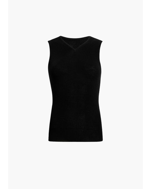 Khaite Black Renato Top