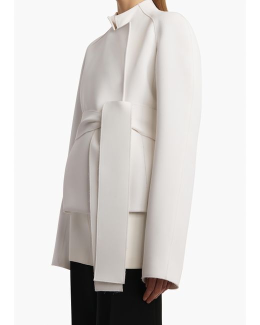 Khaite White Edith Jacket