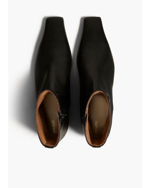 Khaite White Marfa Ankle Boot
