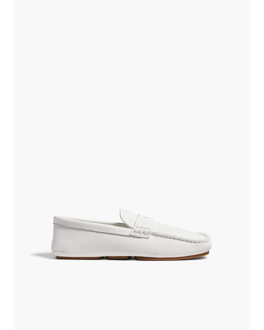 Khaite White Billy Loafer