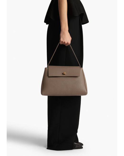 Khaite Natural Audrey Top Handle Bag
