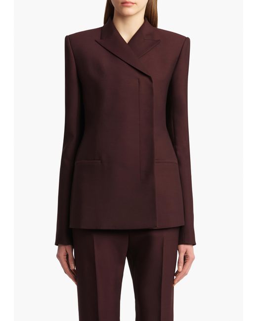 Khaite Purple Silvannah Jacket
