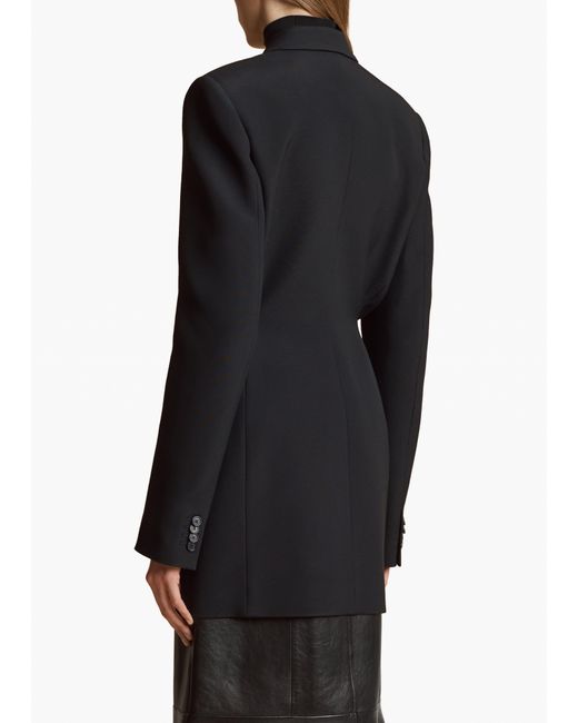 Khaite Blue Beckett Blazer