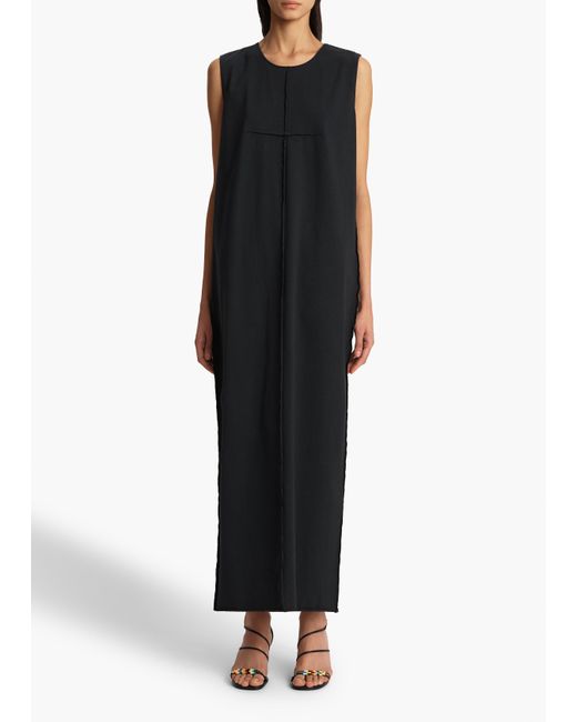 Khaite Black Hal Dress