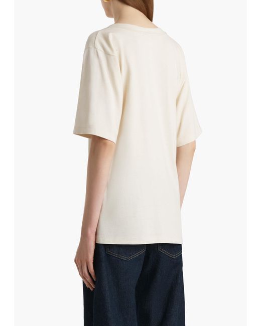 Khaite White Allen Top