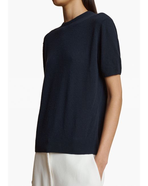 Khaite Blue Pierre Sweater