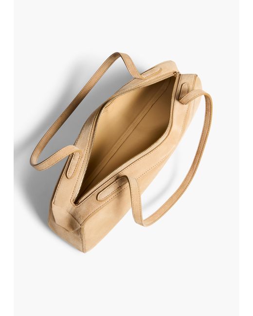 Khaite Natural Simona Shoulder Bag