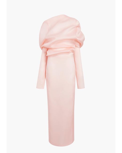 Khaite Pink Exclusive Judo Dress