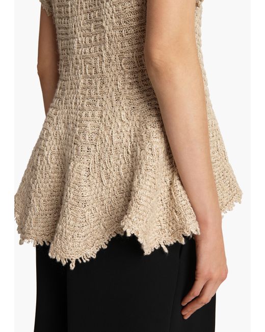 Khaite White Gilles Top