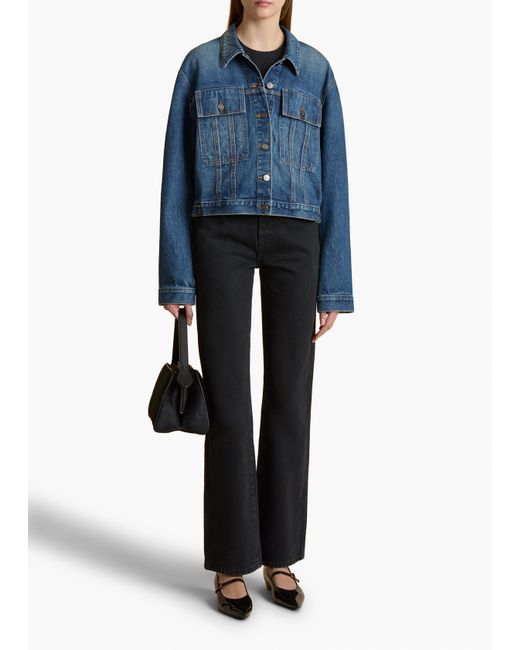 Khaite Blue Saunder Jacket