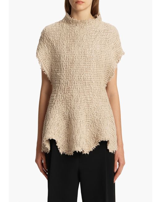 Khaite White Gilles Top