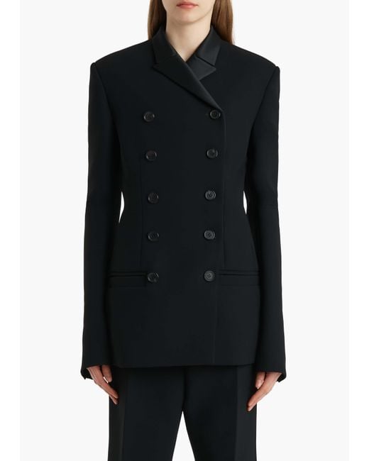 Khaite Black Sabel Jacket