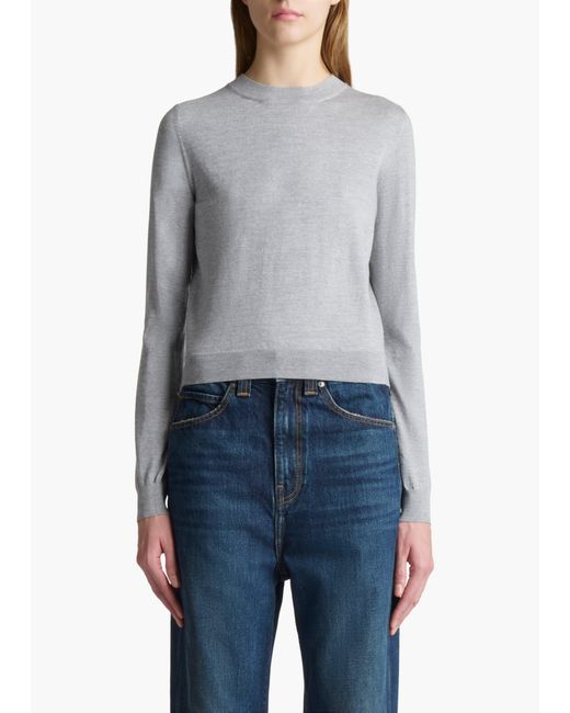 Khaite Gray Leta Sweater