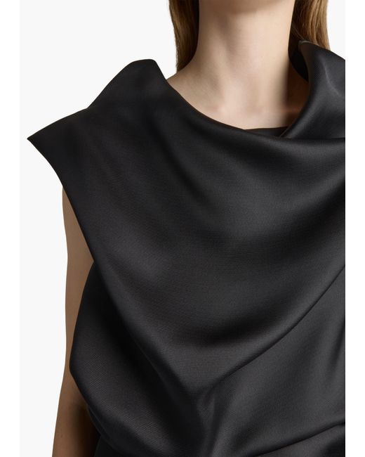 Khaite Black Luola Top