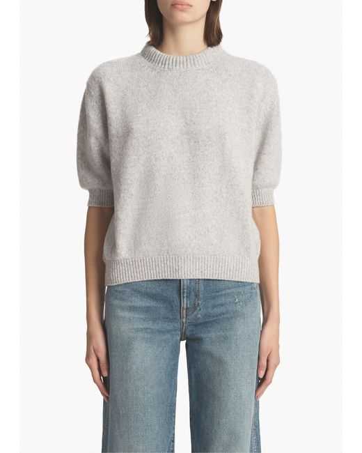 Khaite White Davin Sweater