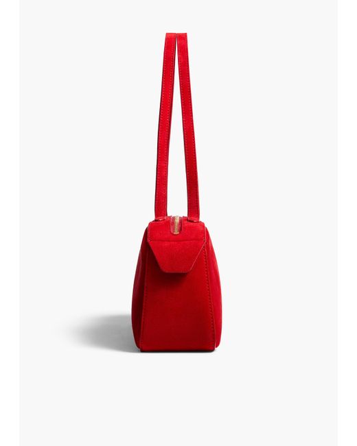 Khaite Red Exclusive Simona Shoulder Bag