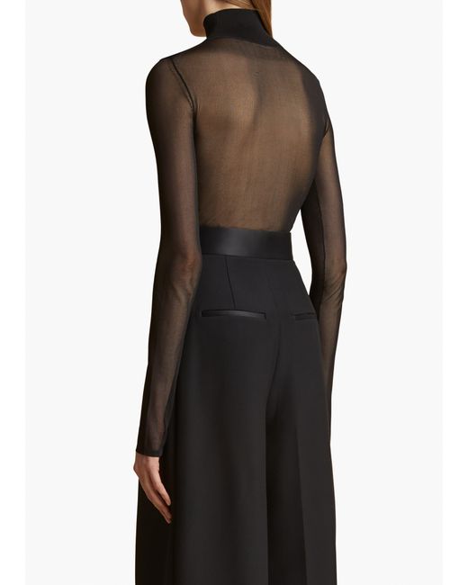 Khaite Gray Tallin Bodysuit