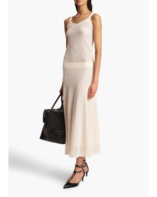 Khaite White Ennio Tank
