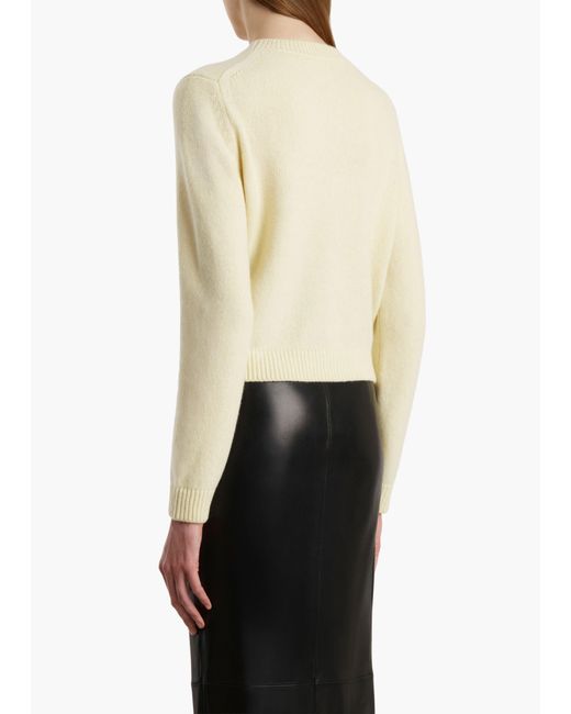Khaite Yellow Exclusive Leta Sweater