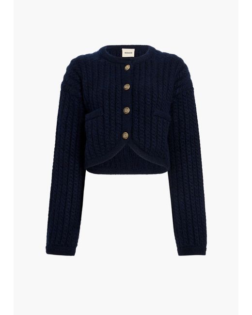 Khaite Blue Balser Jacket