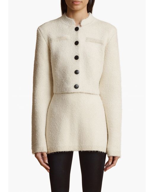 Khaite White Ello Jacket