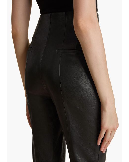 Khaite Black Lenn Pant
