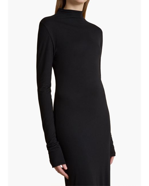Khaite Black Norla Dress