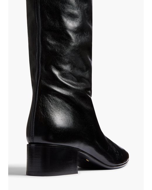 Khaite White Andee Over-The-Knee Boot