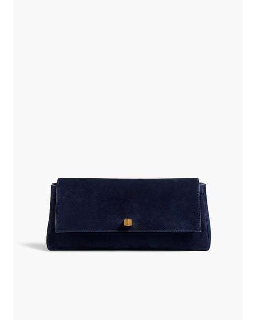 Khaite Blue Audrey Clutch