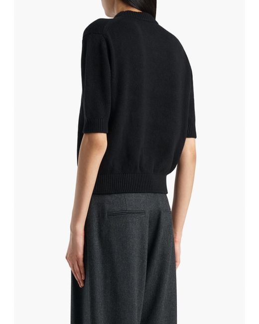 Khaite Black Davin Sweater