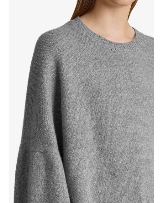 Khaite Gray Margaux Sweater