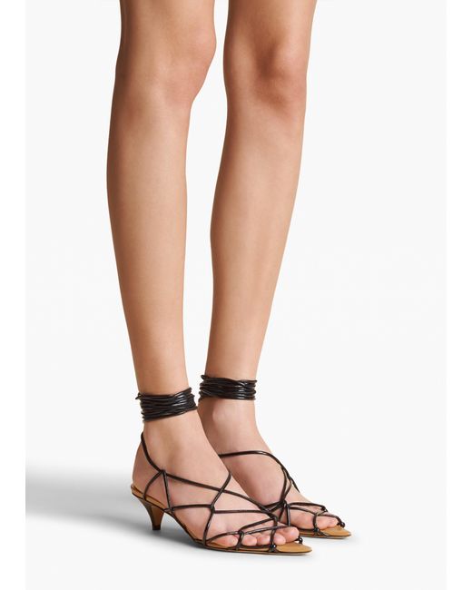 Khaite White Arden Low Heel