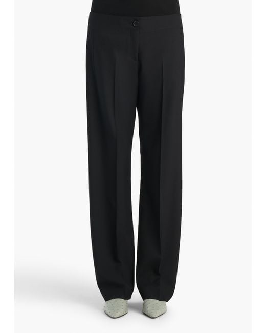 Khaite Black Mita Pant