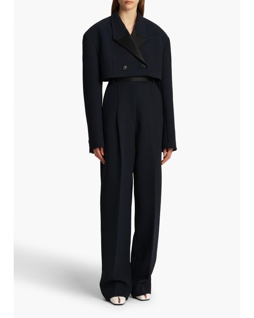 Khaite Blue Exclusive Nando Jacket