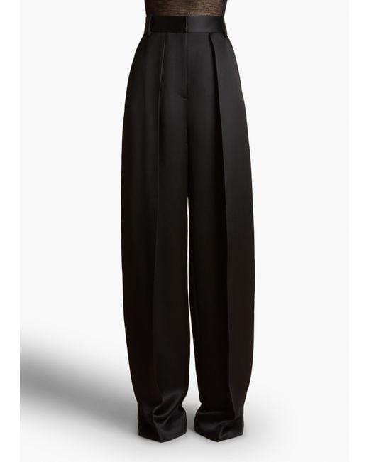 Khaite Black Maris Pant
