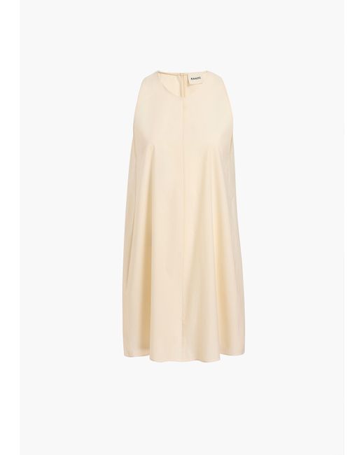 Khaite White Clay Dress
