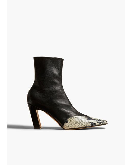 Khaite White Nevada Stretch High Boot