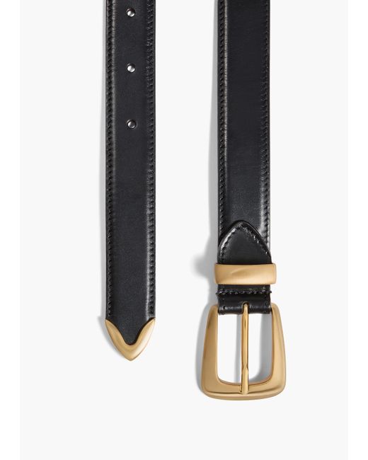 Khaite Black Benny Belt