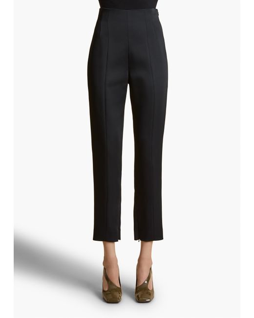 Khaite Black Lenn Pant