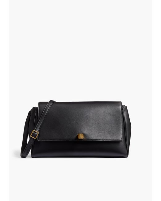 Khaite Black Audrey Crossbody Bag