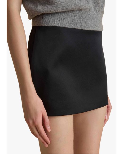 Khaite Black Jett Skirt