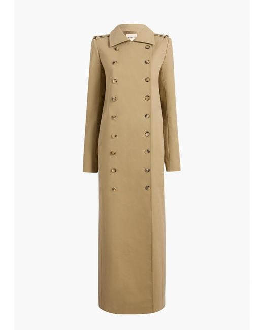 Khaite Natural Mallory Coat