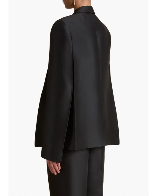 Khaite Black Crittan Jacket