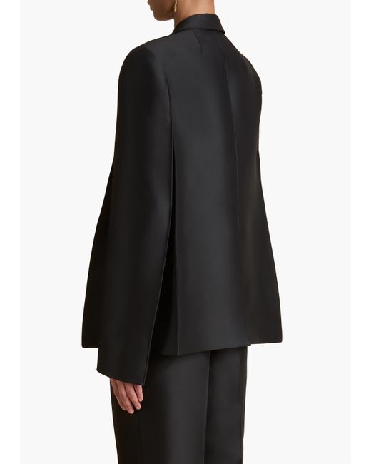 Khaite Black Crittan Jacket