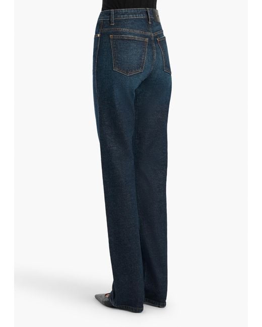 Khaite Blue Danielle Stretch Jean
