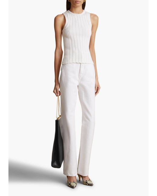 Khaite White Danielle Jean