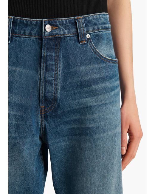 Khaite Blue Winslow Jean