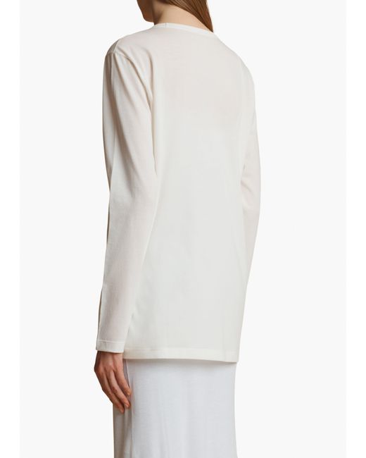 Khaite White Morton Top