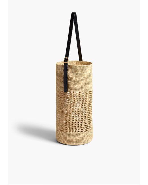 Khaite White Billie Bucket Bag