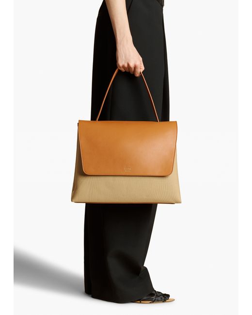 Khaite Orange Exclusive Large Lia Bag